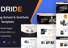 Dride – Driving School & Courses HTML Template